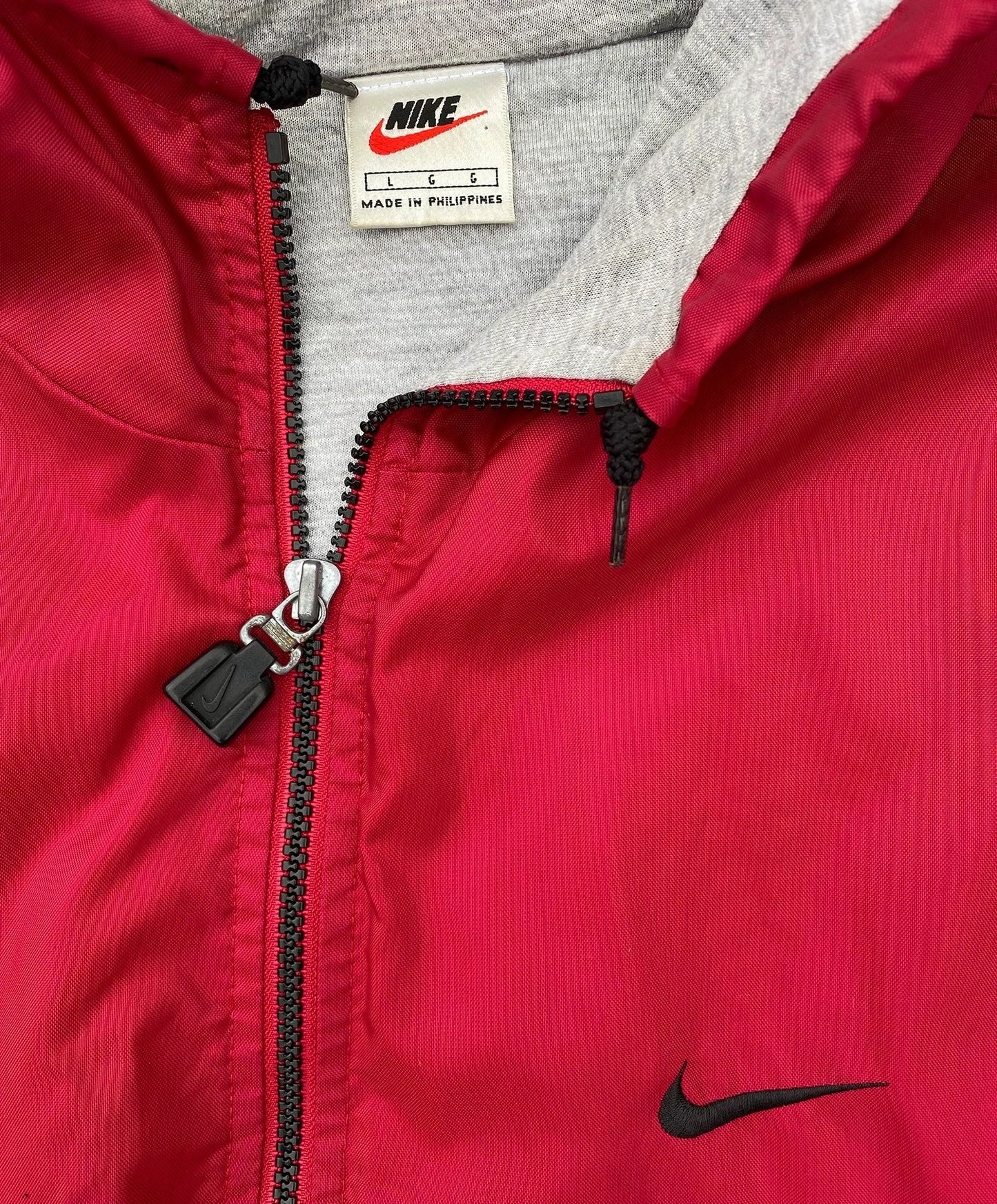 Nike Late 90's Winter Lined Hooded Jacket Size Large