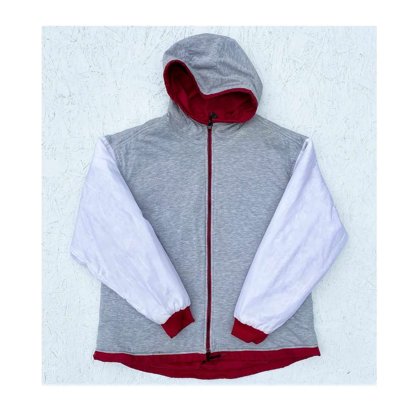 Nike Late 90's Winter Lined Hooded Jacket Size Large