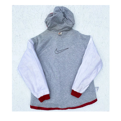 Nike Late 90's Winter Lined Hooded Jacket Size Large