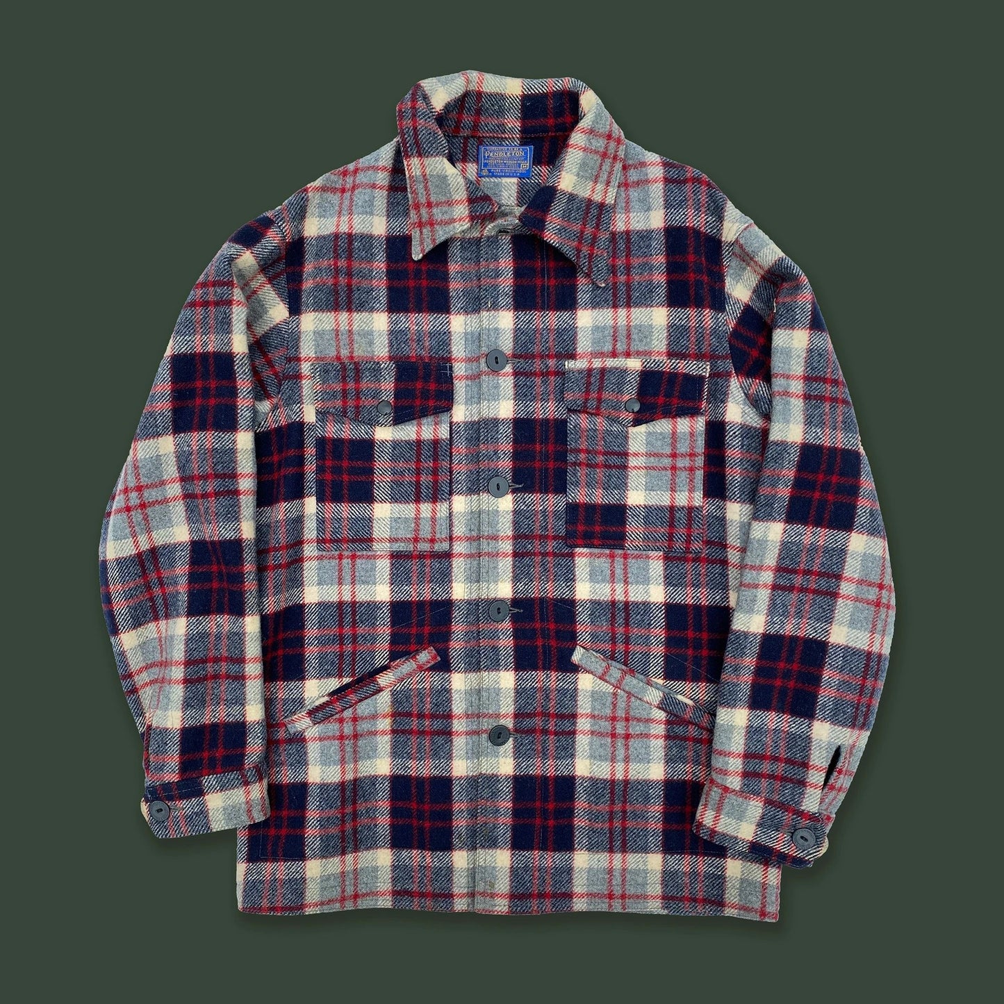 Pendleton Original 38 Oz. Multi Pocket Wool Coat