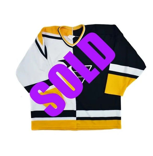 Pittsburgh Penguins Home/Away Split CCM Hockey Jersey, Size XL
