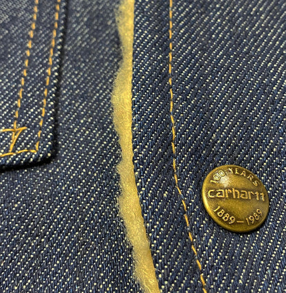 Carhartt 100 Year Anniversary Denim Vest NEW 1989