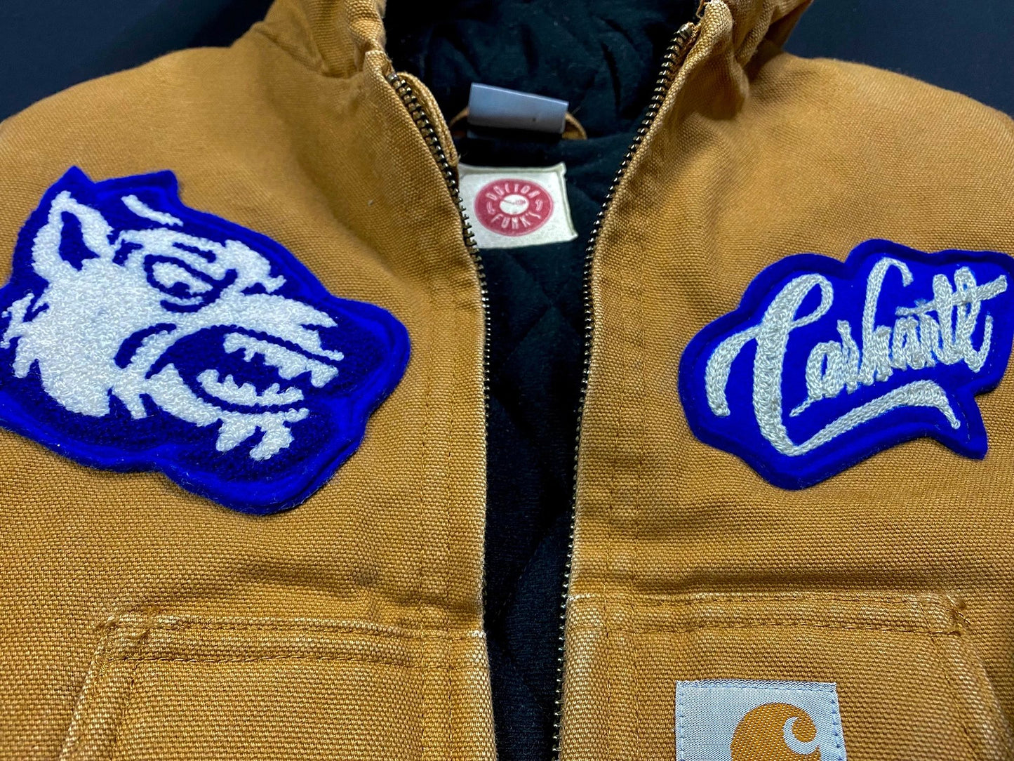 Carhartt Custom Hooded Kids Jacket Size XXS