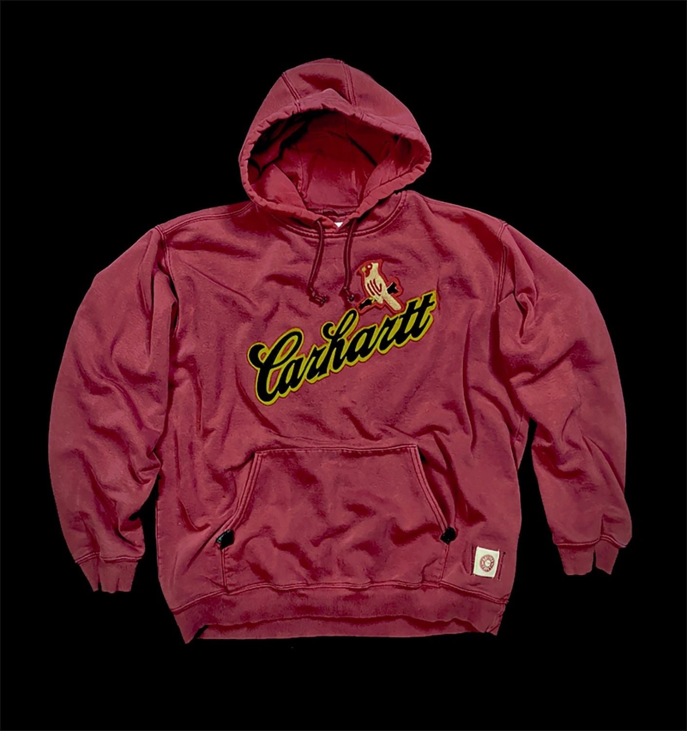 1/1 Carhartt Custom Faded Heavyweight Hoody Mens