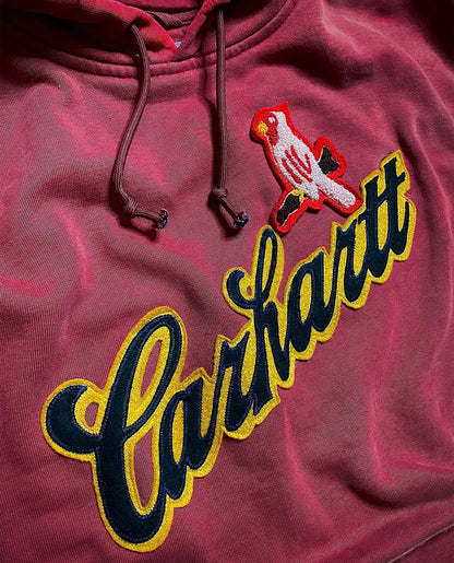 1/1 Carhartt Custom Faded Heavyweight Hoody Mens