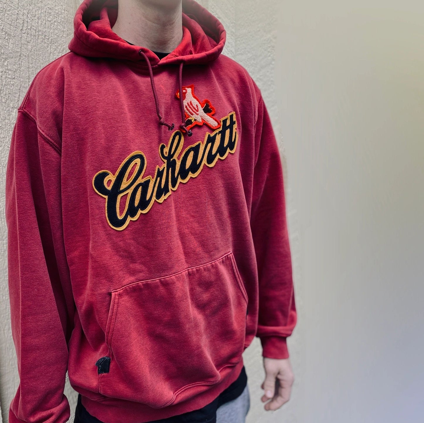 1/1 Carhartt Custom Faded Heavyweight Hoody Mens