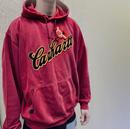 1/1 Carhartt Custom Faded Heavyweight Hoody Mens