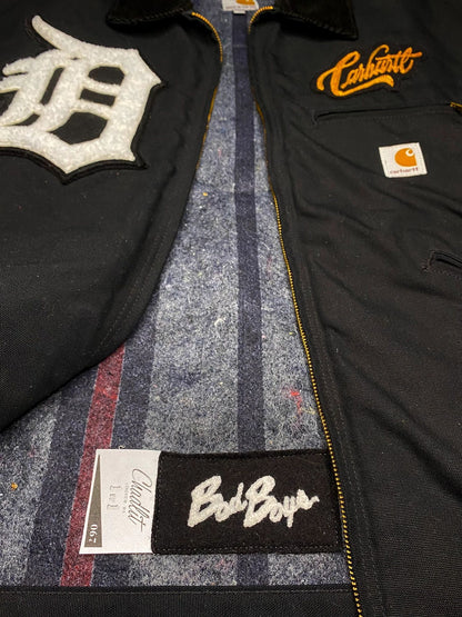 1/1 Carhartt Detroit "Bad Boys" Custom Jacket; Made In USA