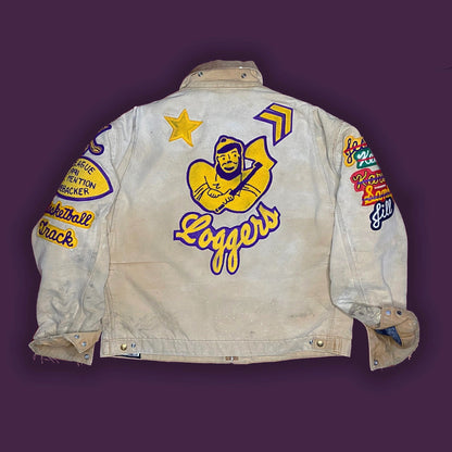 1/1 Carhartt High School Letterman's NW Logging Jacket