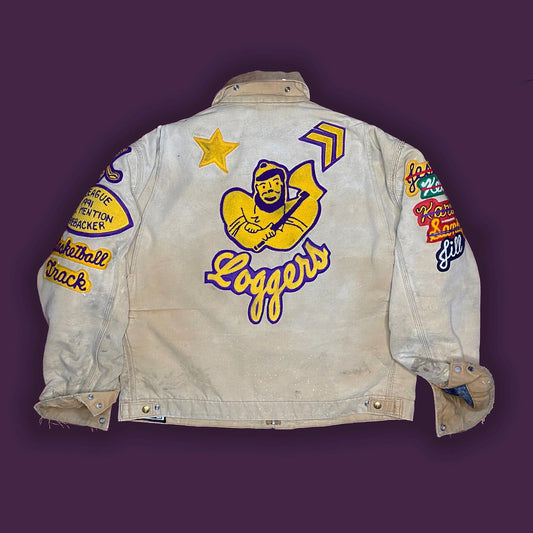 1/1 Carhartt High School Letterman's NW Logging Jacket