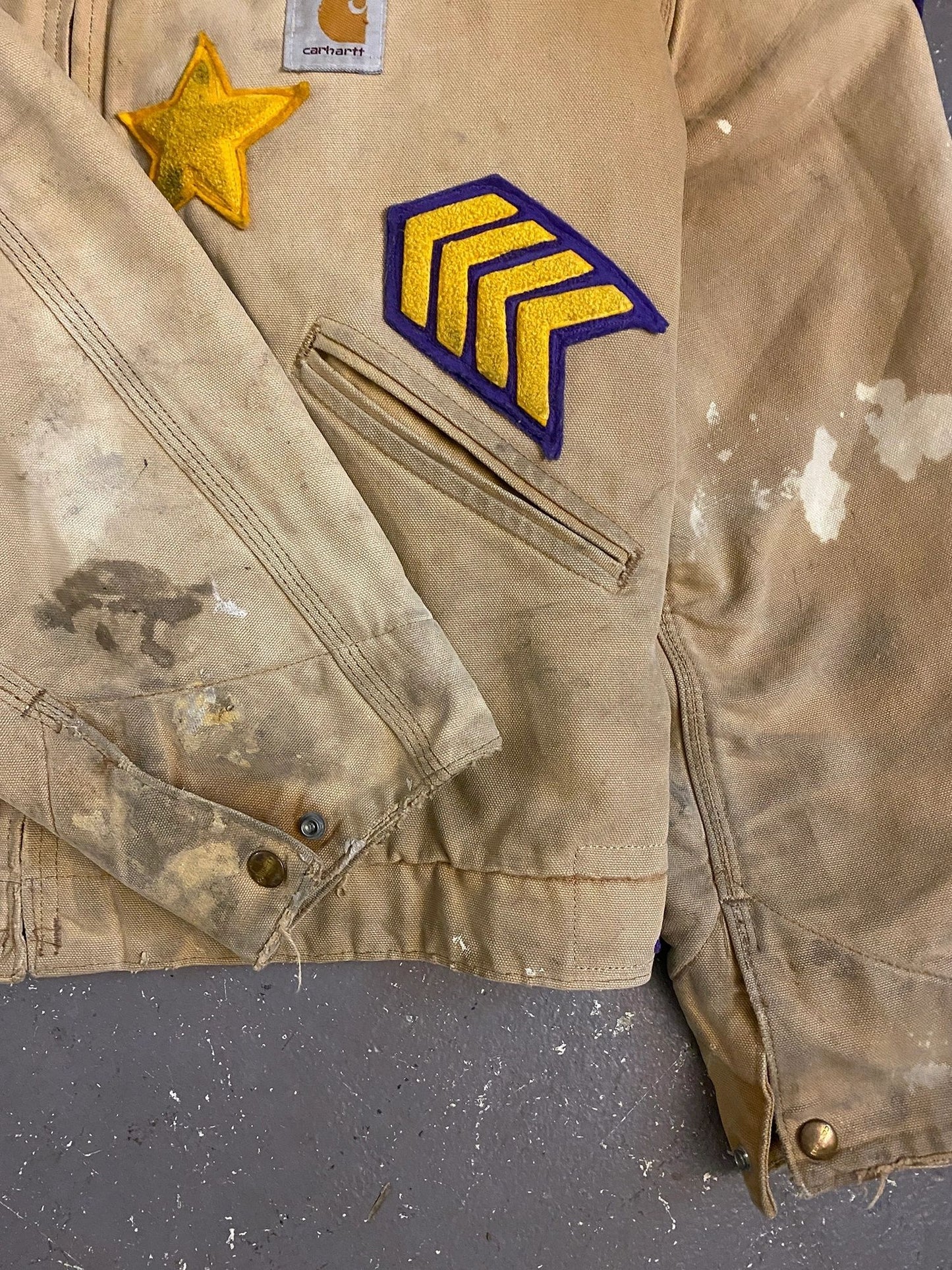1/1 Carhartt High School Letterman's NW Logging Jacket