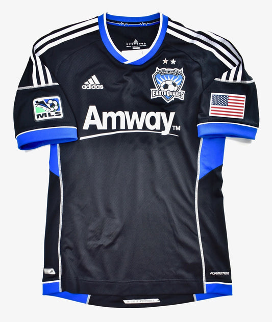 Adidas San Jose Earthquakes Rare Authentic Sample Game Jersey NEW