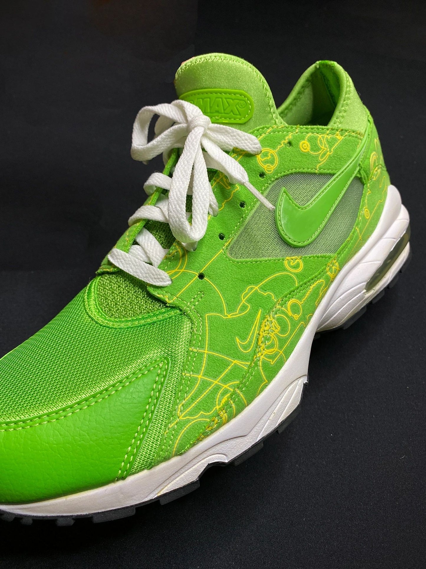 Nike Air Max 93 "Green Bean" Power Wall Shoes Size 12