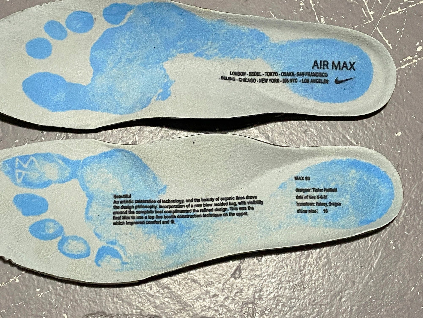 Nike Air Max 93 "Green Bean" Power Wall Shoes Size 12