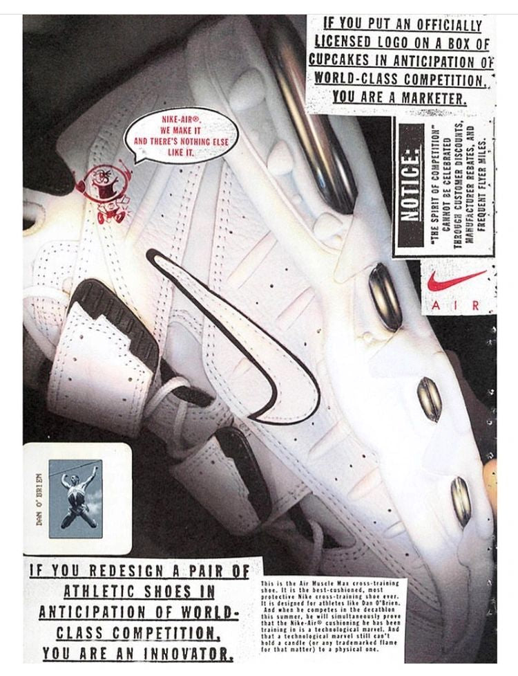 Nike Air Muscle Max Original 1996 Shoes Size 10