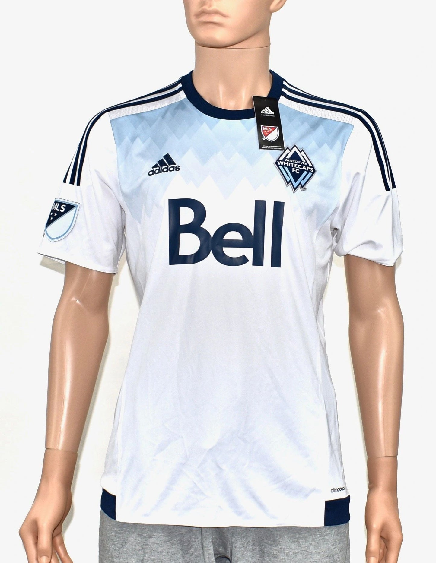 Adidas Vancouver Whitecaps MLS Game Jersey NEW