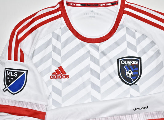Adidas San Jose Earthquakes Quakes MLS Jersey NEW