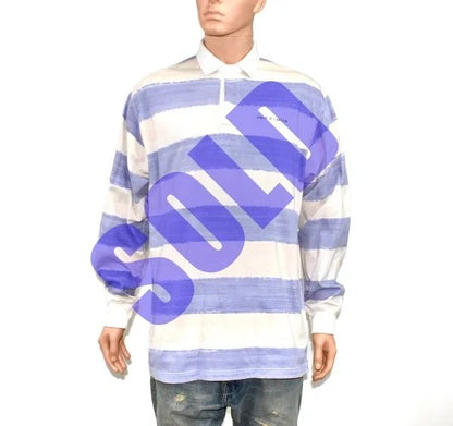 Polo Ralph Lauren Striped Stenciled Rugby Shirt