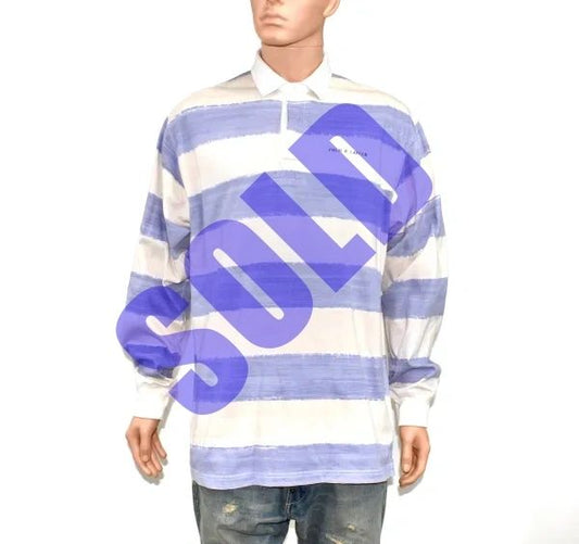 Polo Ralph Lauren Striped Stenciled Rugby Shirt