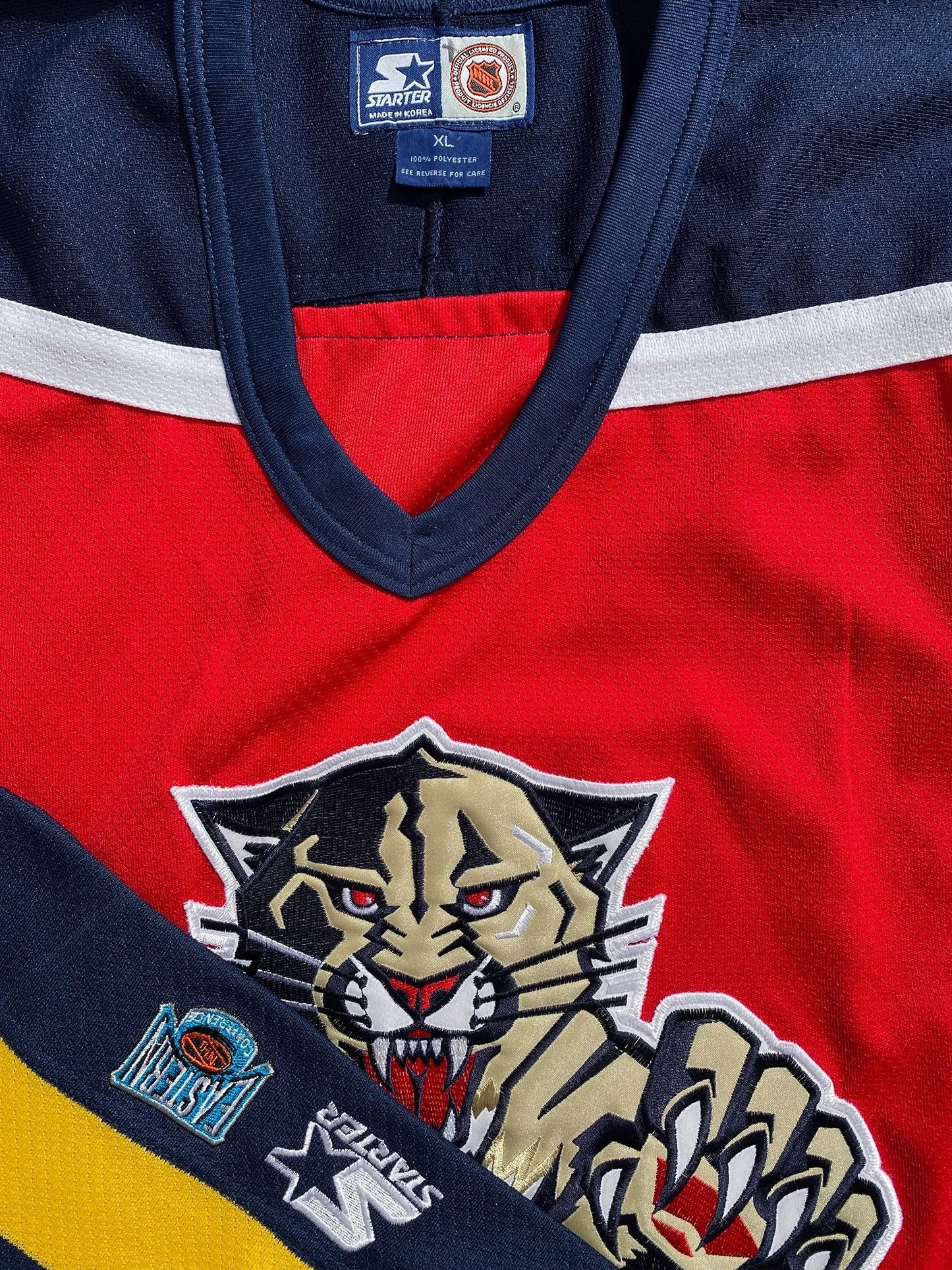 Florida Panthers Authentic 90s Starter Hockey Jersey