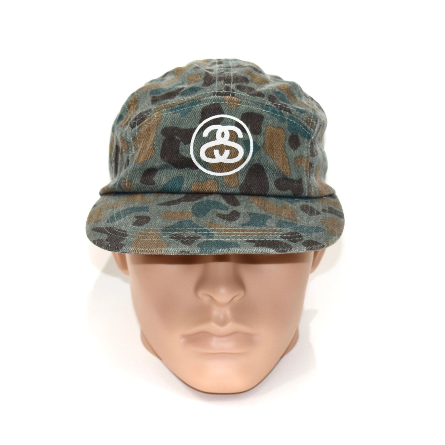 Stussy 5 Panel Adjustable Camo Hat