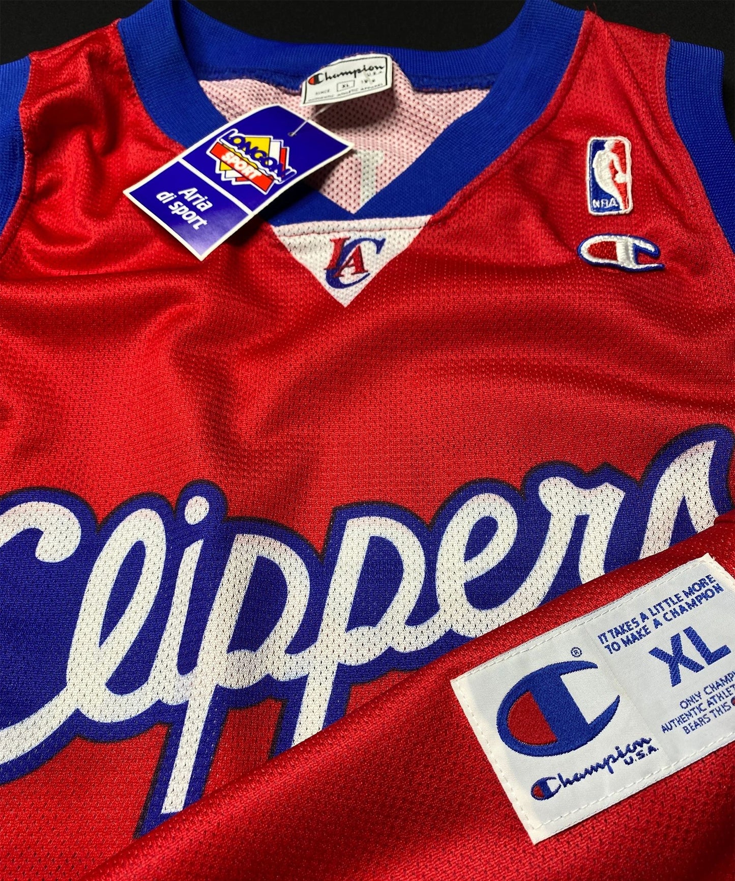 Los. Angeles Clippers Darius Miles Champion Euro Style Jersey NEW