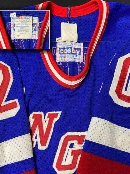 New York Rangers Luc Robitaille Authentic COSBY Game Jersey