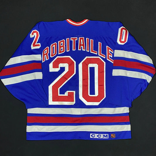 New York Rangers Luc Robitaille Authentic COSBY Game Jersey