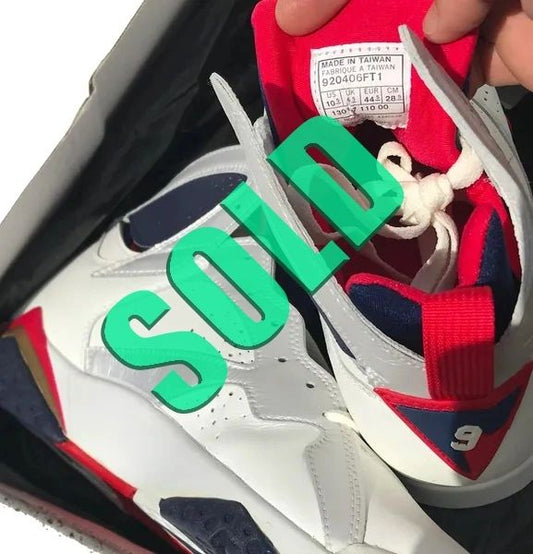 Nike Air Jordan 7 VII OG 1992 USA Olympics NEW w/ Box 10.5