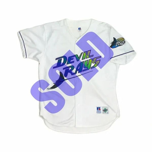 Tampa Bay Devil Rays Authentic Late 90's Jersey Size 48