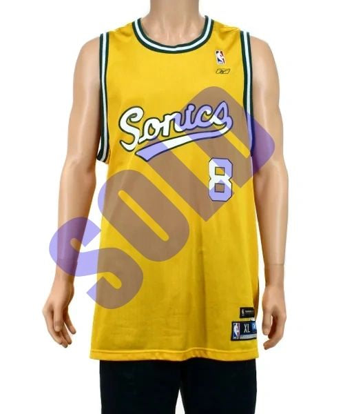 Seattle Supersonics Luke Ridnour Hardwood Classics 1969-70 Jersey XL