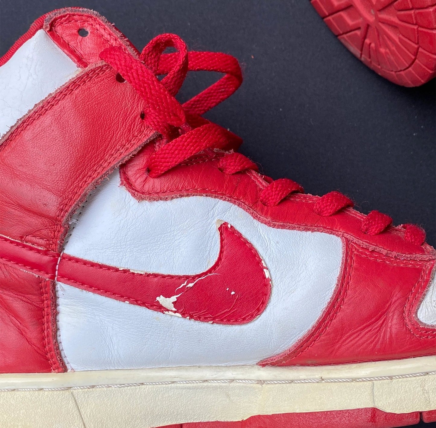 Nike Dunk High St Johns 1998 Varsity Red BTTYS Size 13
