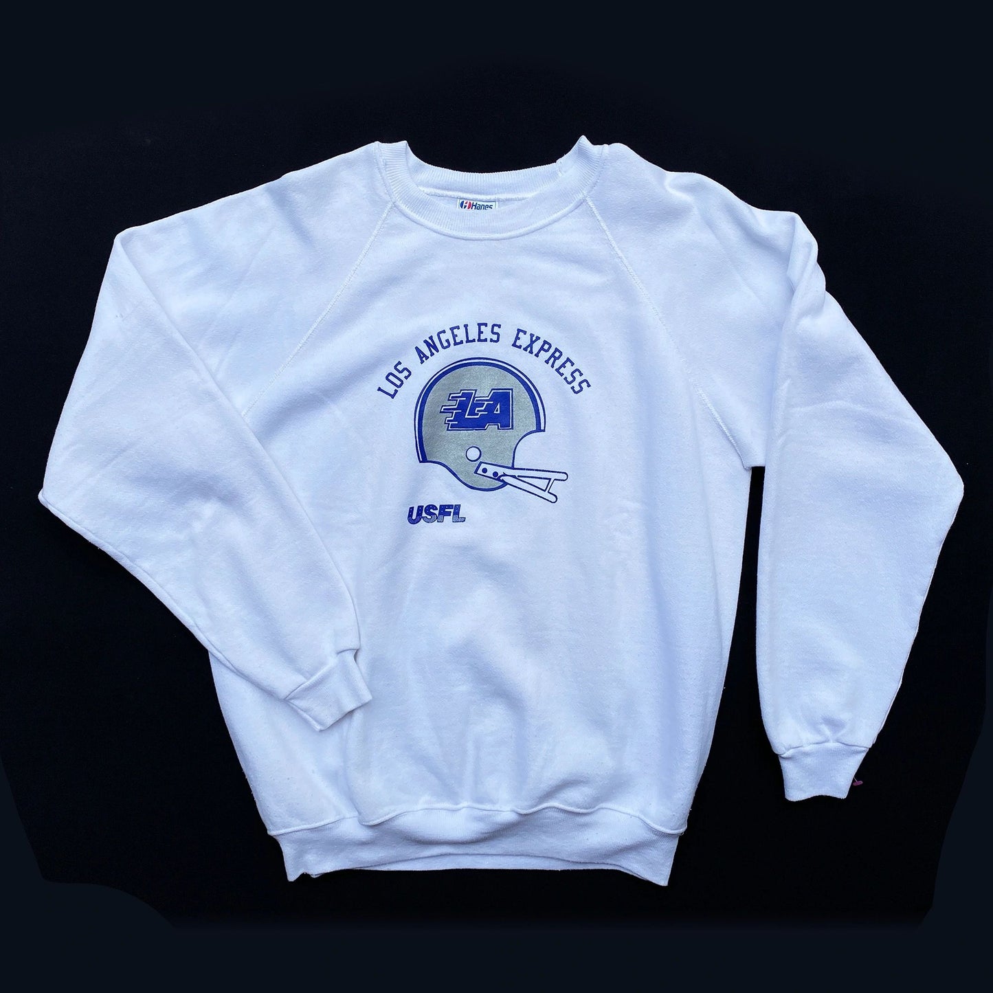 USFL Original LA Express 80's Hanes Crew Sweatshirt