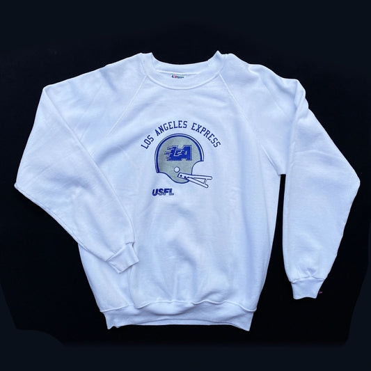 USFL Original LA Express 80's Hanes Crew Sweatshirt