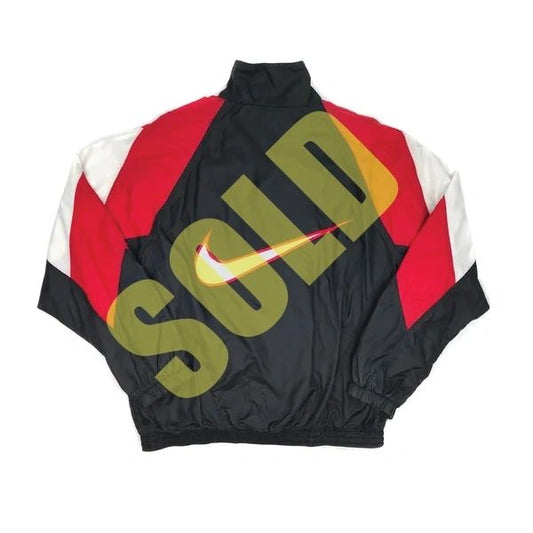 Nike Late 90's Nylon Windbreaker Big Swoosh