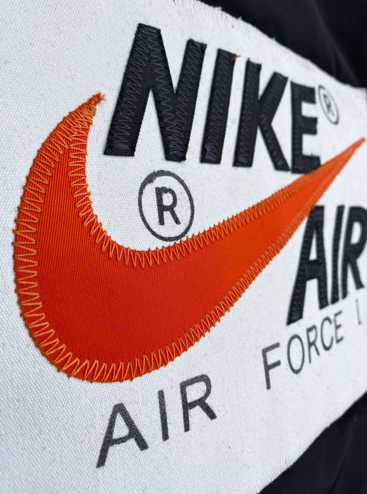 1/1 Nike Air Force 1 Official Alpha Ind. Reversible Bomber Jacket