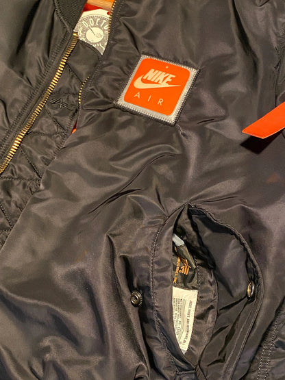 1/1 Nike Air Force 1 Official Alpha Ind. Reversible Bomber Jacket