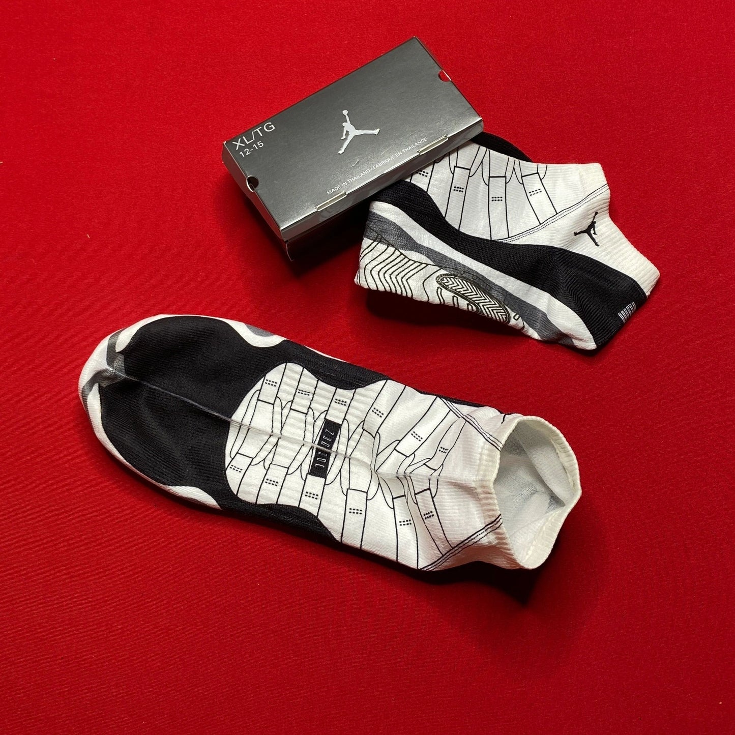 Nike Air Jordan 11 XI Socks New with Box