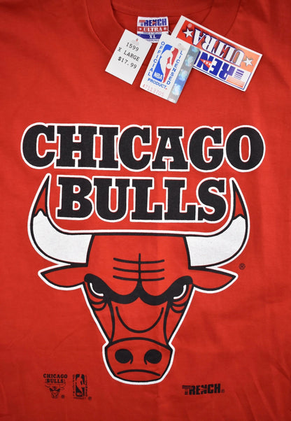 1990s Jordan Era Chicago Bulls T-Shirt NEW