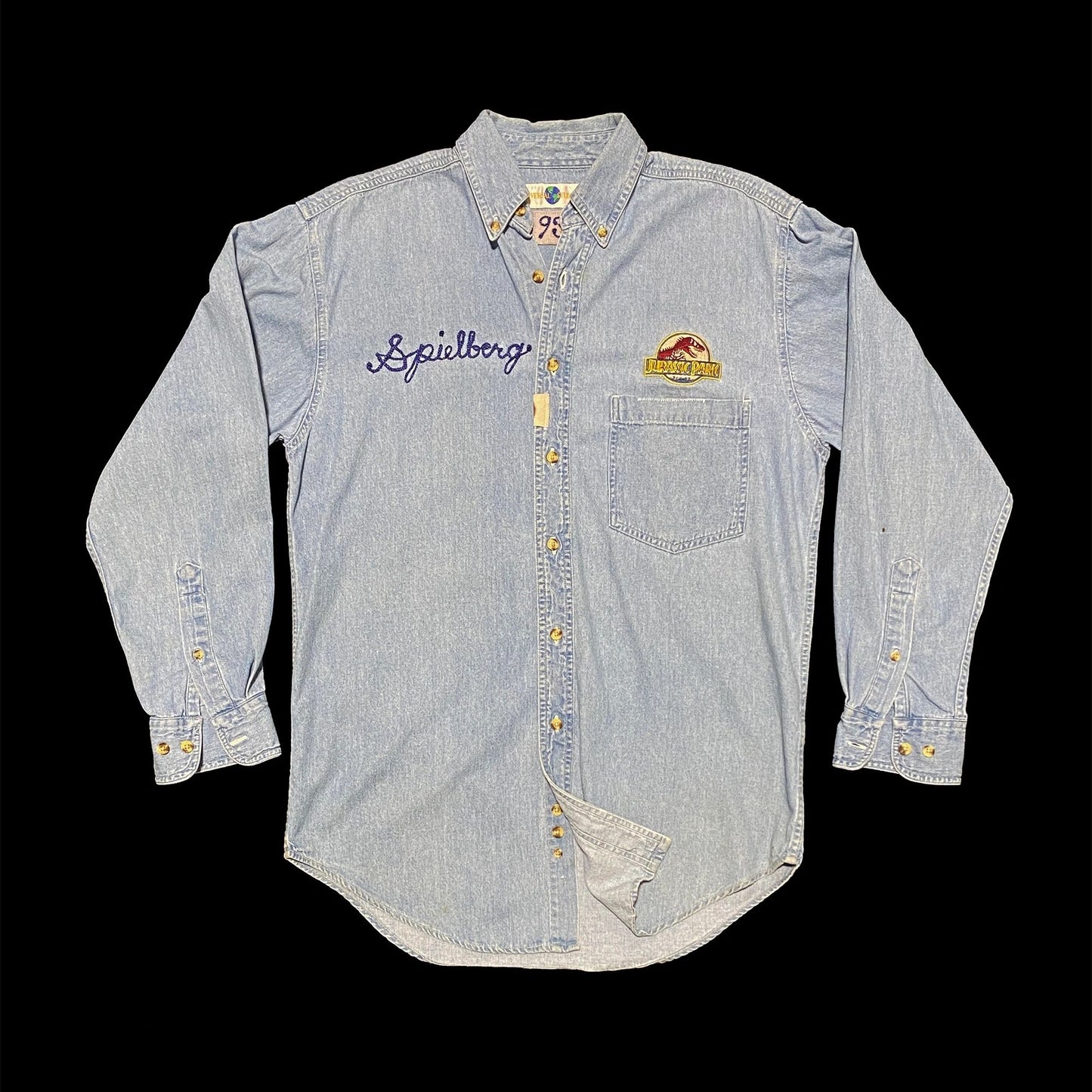 1/1 Jurassic Park Universal Studios 1993 "Spielberg" Director's Shirt
