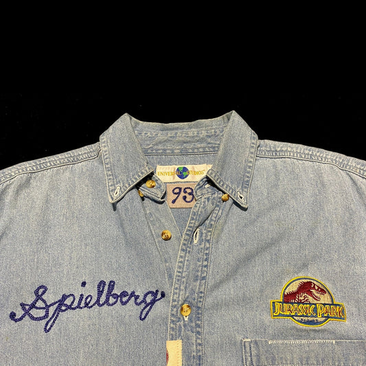 1/1 Jurassic Park Universal Studios 1993 "Spielberg" Director's Shirt