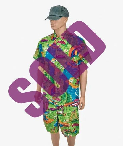 Polo Ralph Lauren Camp Shirt/Shorts Set