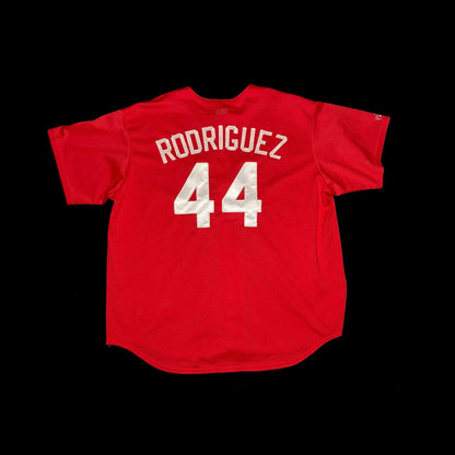 1/1 Seattle Mariners Julio Rodriguez Red Authentic Majestic Jersey