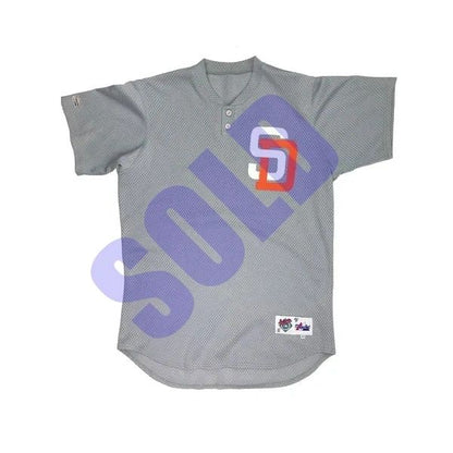 San Diego Padres Authentic Game Used Worn BP Jersey
