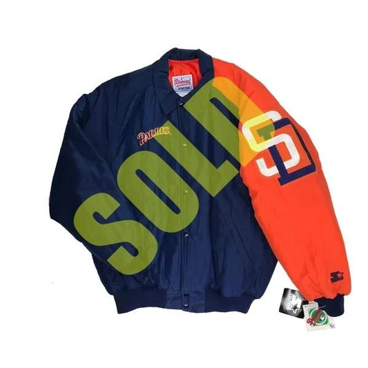 San Diego Padres Starter Dugout Jacket NEW Size L
