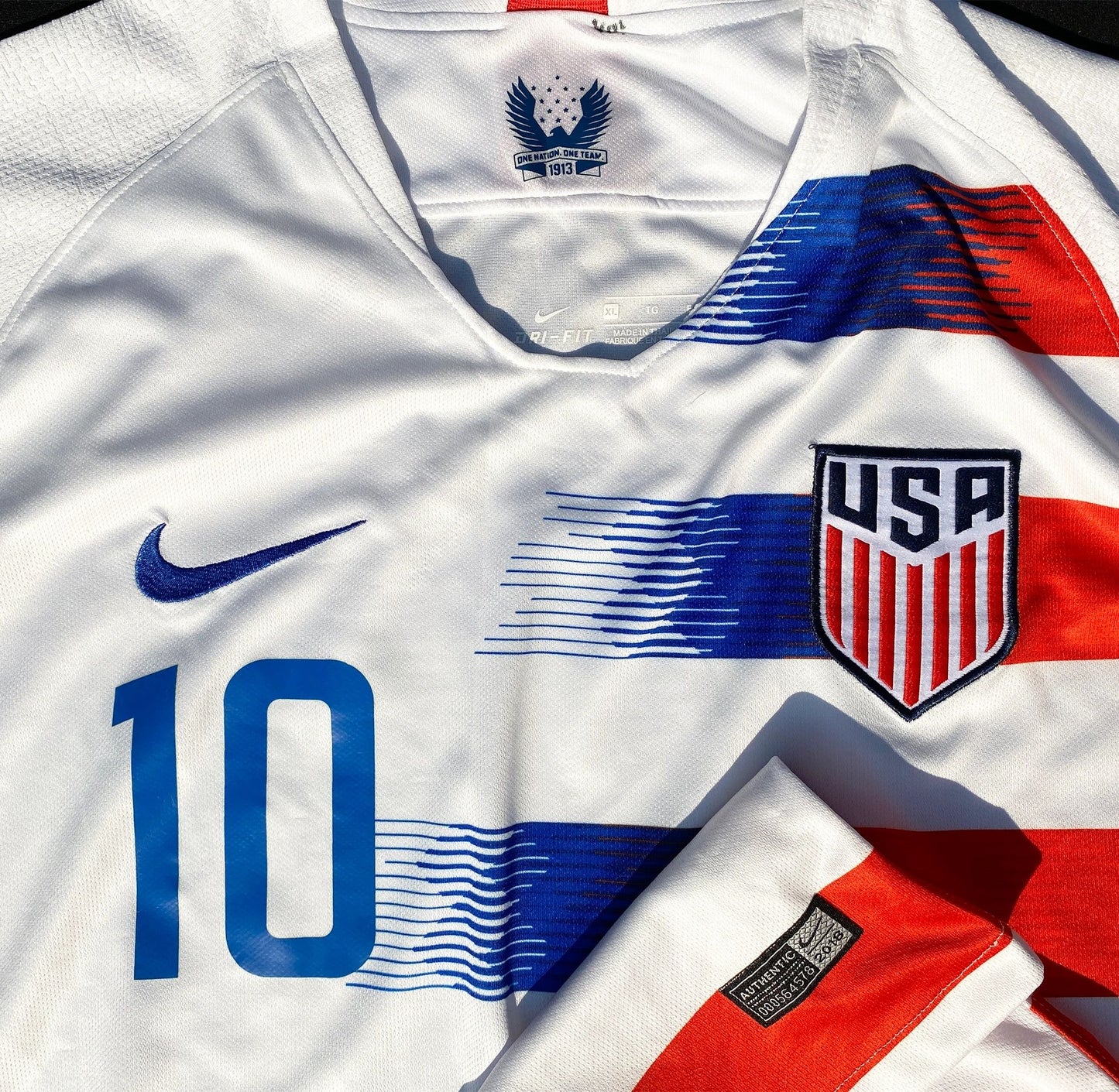 Nike USA Soccer 2018 Christian Pulisic Authentic Jersey