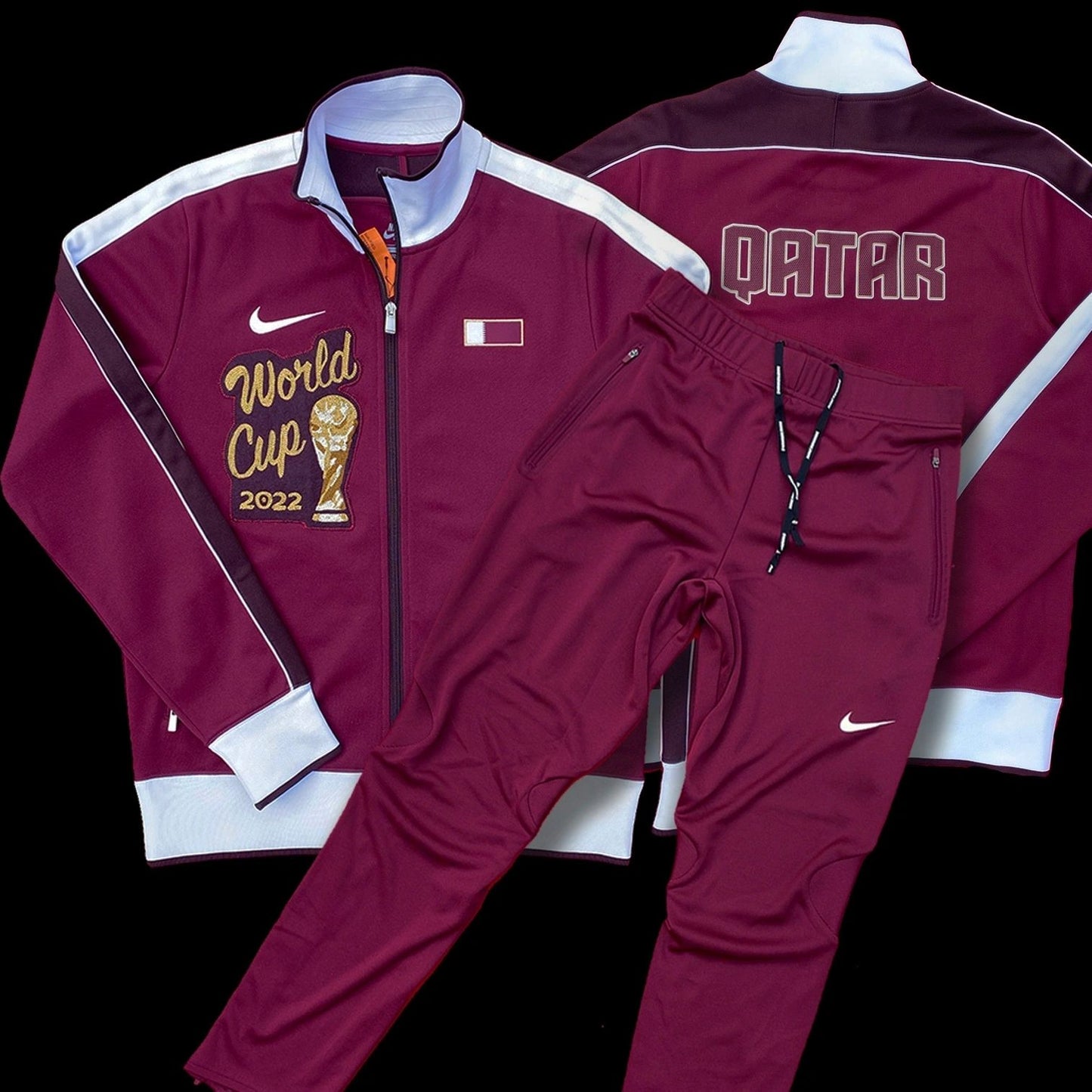 1/1 Nike 2022 Qatar World Cup Soccer Sample Track Suit