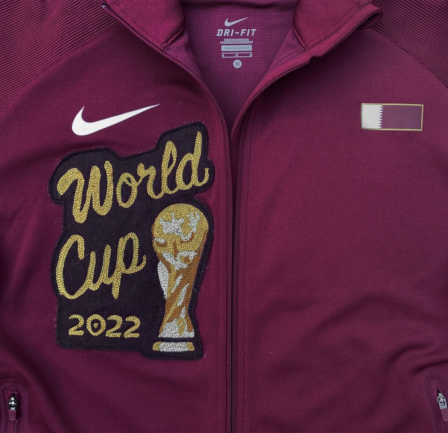 1/1 Nike 2022 Qatar World Cup Soccer Sample Track Suit M