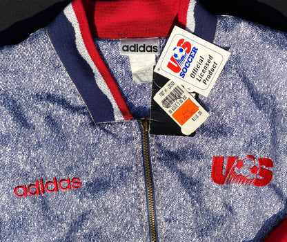 Adidas 1994 USA Soccer World Cup Denim Jacket NEW
