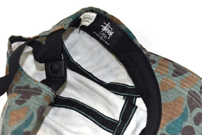 Stussy 5 Panel Adjustable Camo Hat